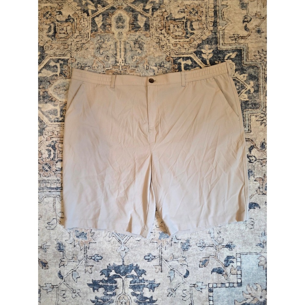 Southern Proper Men's Size 48 Light Khaki Performance Lightweight Preppy Shorts